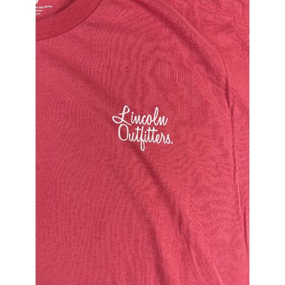 Lincoln Outfitters Fall T-Shirt XL Red Autumn Sayings Short Sleeve Cotton - Picture 5 of 9